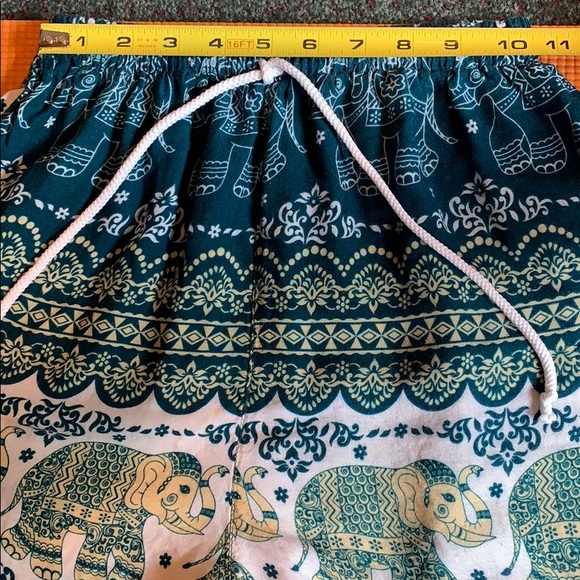 🐘 SALE ⭕️ pants soft flowy elephant green - Picture 2 of 5